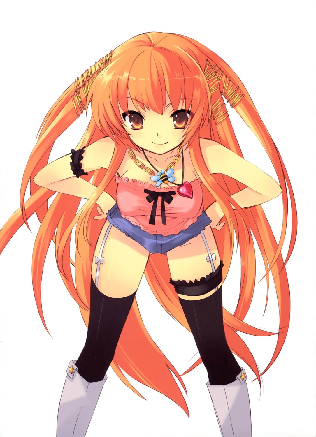 bee-be-beat_it!, garter, hachie, ito_noizi, stockings, thighhighs