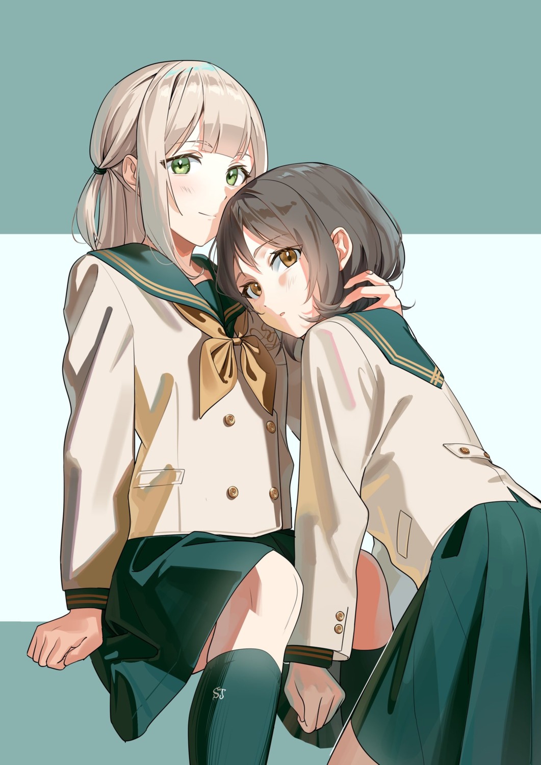 mugugu, seifuku, yuri