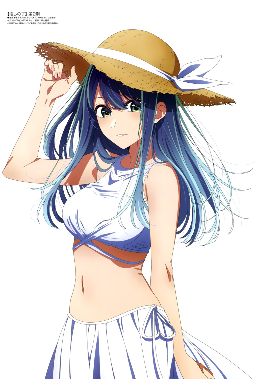 [oshi_no_ko], aquastar_inc., bikini_top, kurokawa_akane, swimsuits