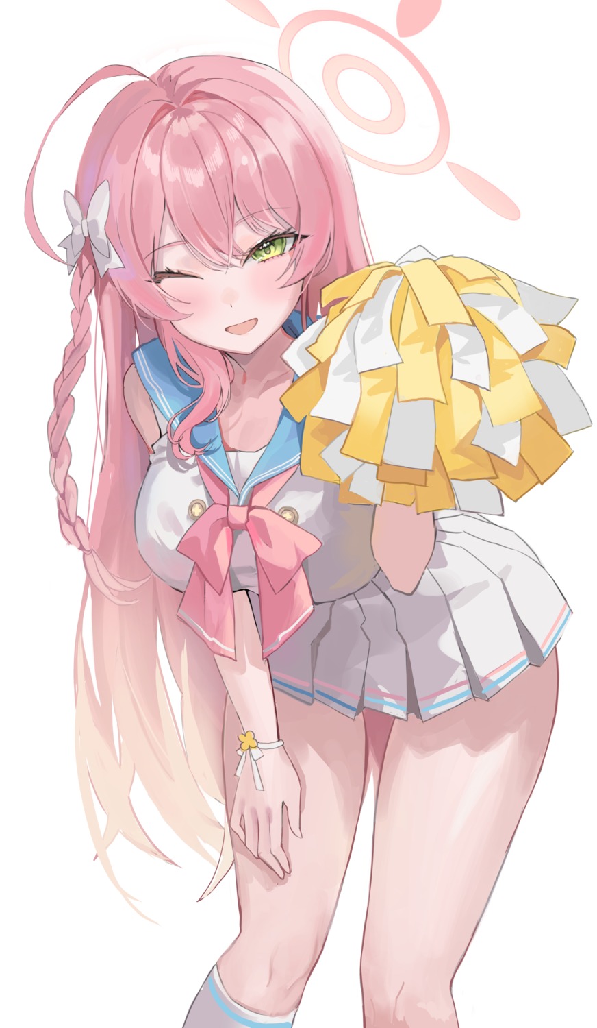 blue_archive, halo, ri_yonn, seifuku, urawa_hanako