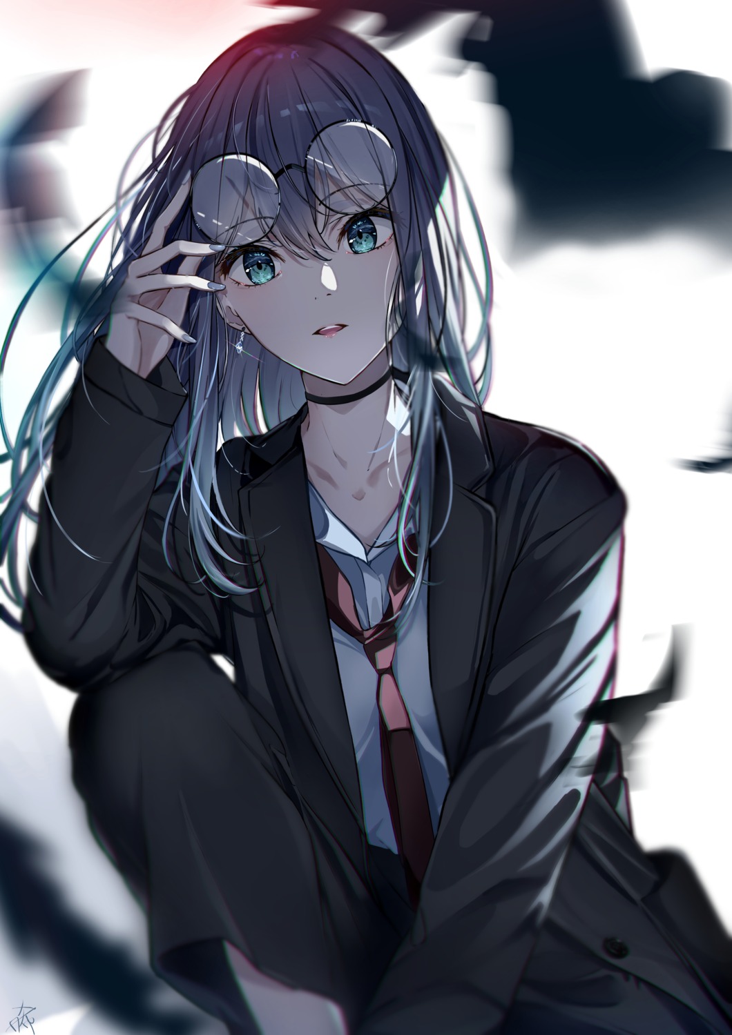 [oshi_no_ko], business_suit, kurokawa_akane, megane, tagme