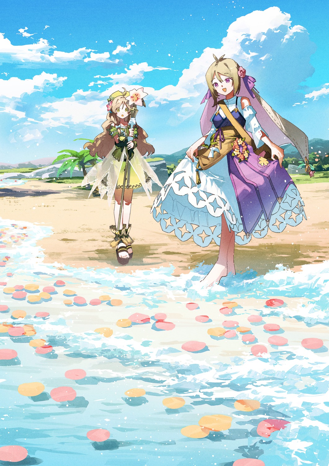 atelier, atelier_ayesha, atelier_resleriana, ayesha_altugle, flocke_cerha, potg, skirt_lift, weapon