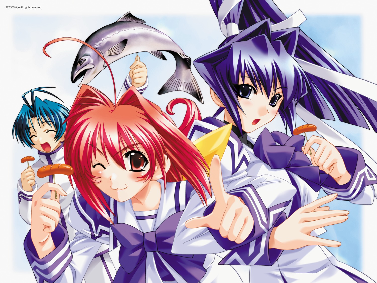 bou, kagami_sumika, mitsurugi_meiya, muv-luv, muv-luv_alternative, seifuku, wallpaper, yoroi_mikoto