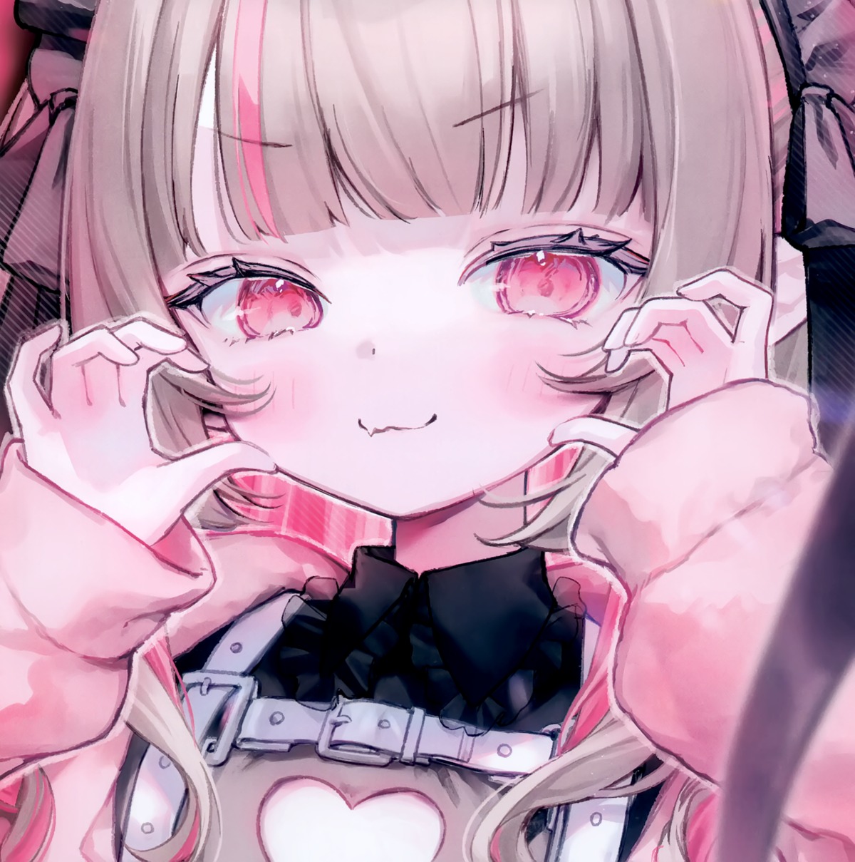 makaino_ririmu, nijisanji, nijisanji_gamers, pointy_ears, shiromi_nimi, shiromi_nimi_(circle)