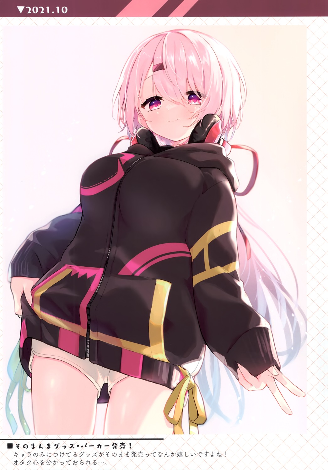 headphones, kasokuiki, ksk_(kasokuiki), nijisanji, nijisanji_gamers, shiina_yuika