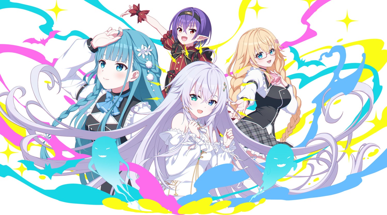 dress, heterochromia, holy_undead, kinetic_novels, megane, pointy_ears, seifuku, tagme