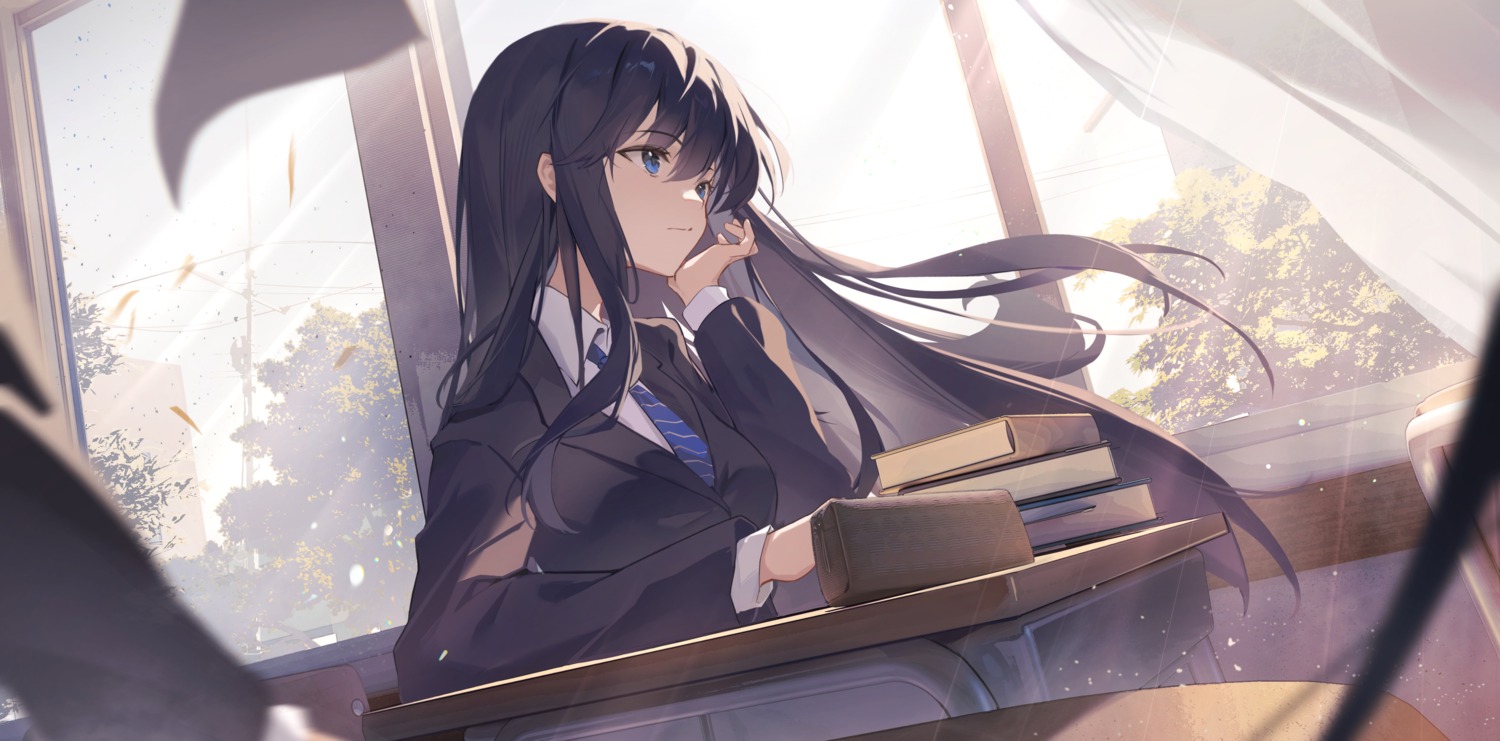 hishiki_(pixi14719710), seifuku, touma_kazusa, white_album, white_album_2