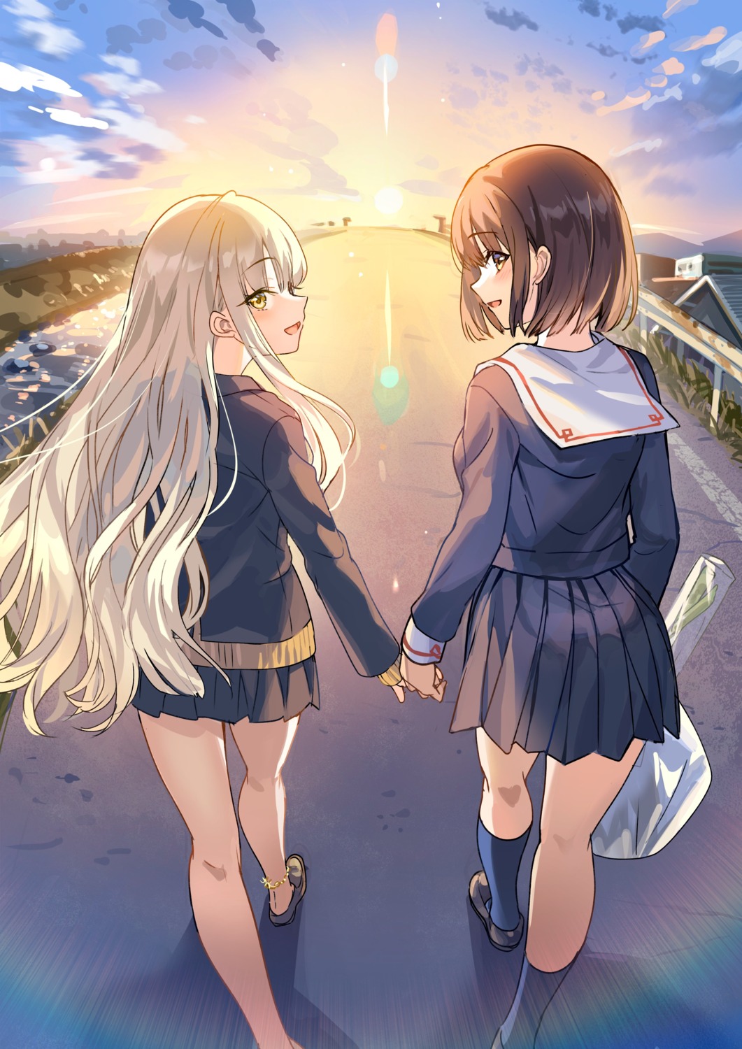 class_no_yuutousei_wo_"imouto"_ni_suru_yakusoku_wo_shita._douyara_ippai_amaetai_rashii., kakogawa_ao, kakogawa_kizuna, seifuku, sweater, tantan