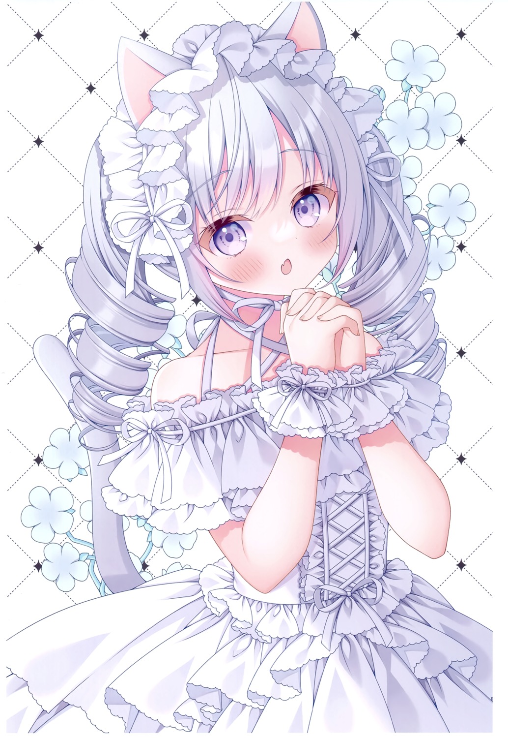 animal_ears, dress, kotori_no_shokuji, lolita_fashion, nekomimi, puu_(kotori_no_shokuji), tail