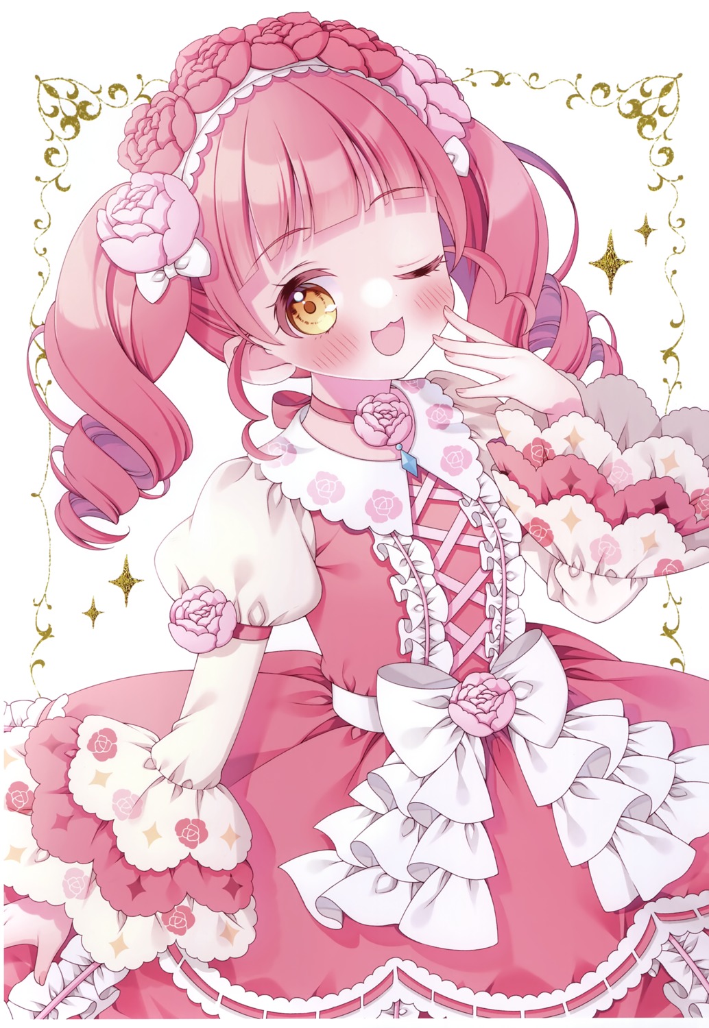 akagi_anna, dress, kiratto_pri_chan, kotori_no_shokuji, lolita_fashion, pretty_series, puu_(kotori_no_shokuji)