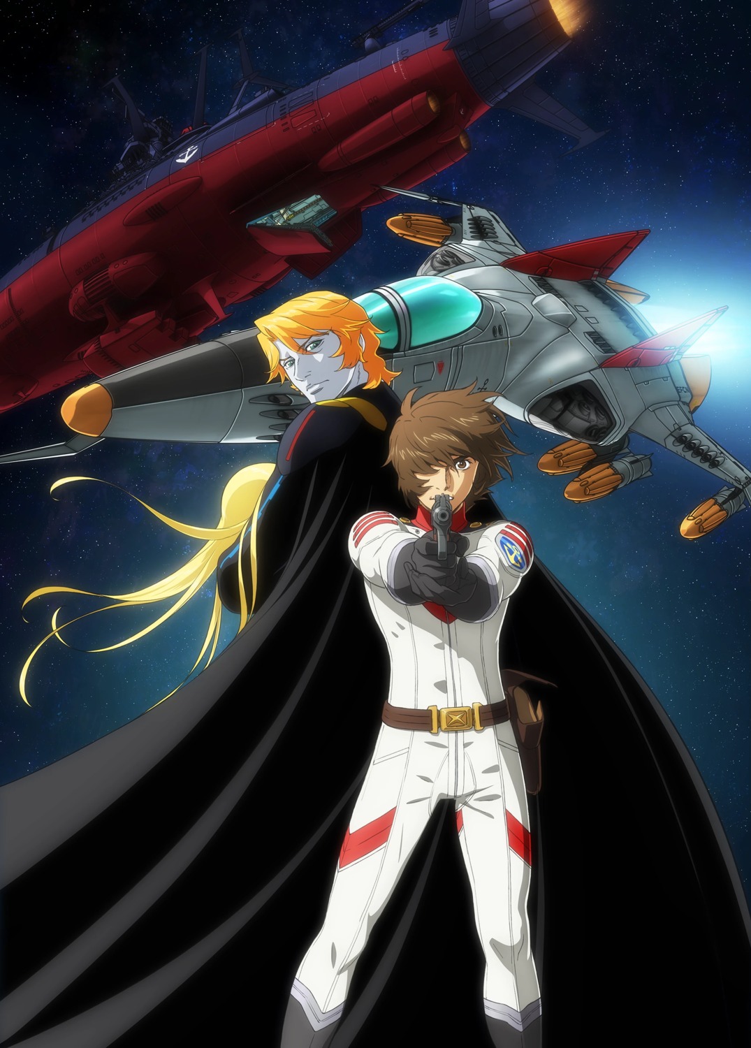 gun, kodai_susumu, tagme, uchuu_senkan_yamato, uchuu_senkan_yamato_2199, uchuu_senkan_yamato_2202, uchuu_senkan_yamato_2205, uniform
