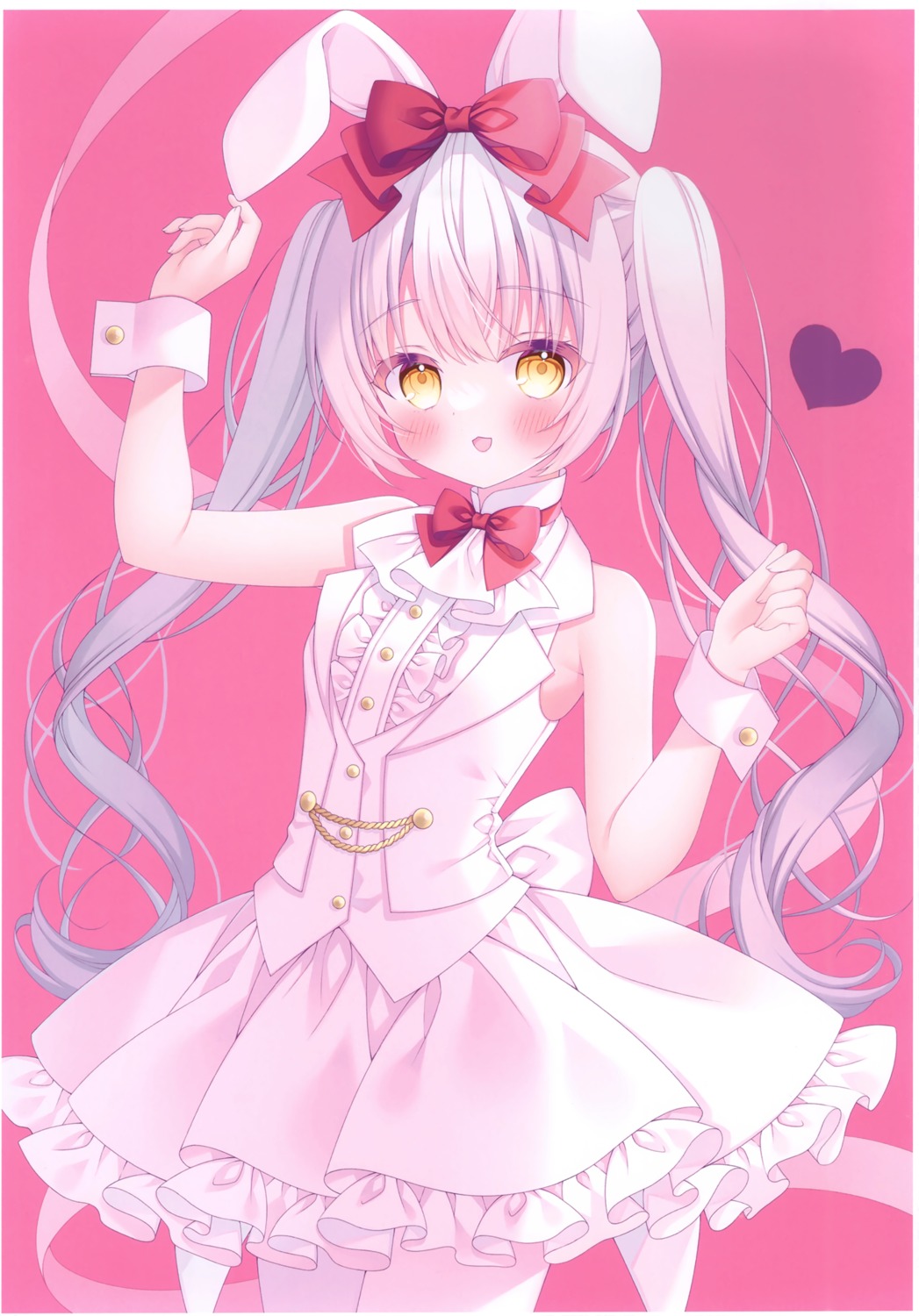 animal_ears, bunny_ears, kotori_no_shokuji, pantyhose, puu_(kotori_no_shokuji)