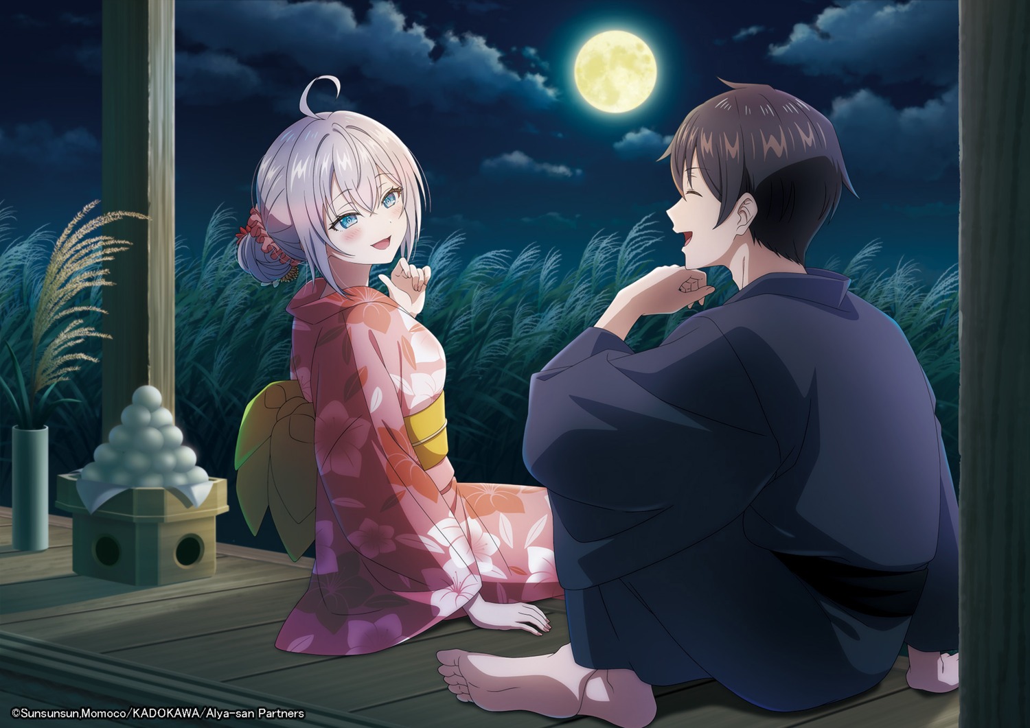 alisa_mikhailovna_kujou, kuze_masachika, tagme, tokidoki_bosotto_russia-go_de_dereru_tonari_no_alya-san, yukata