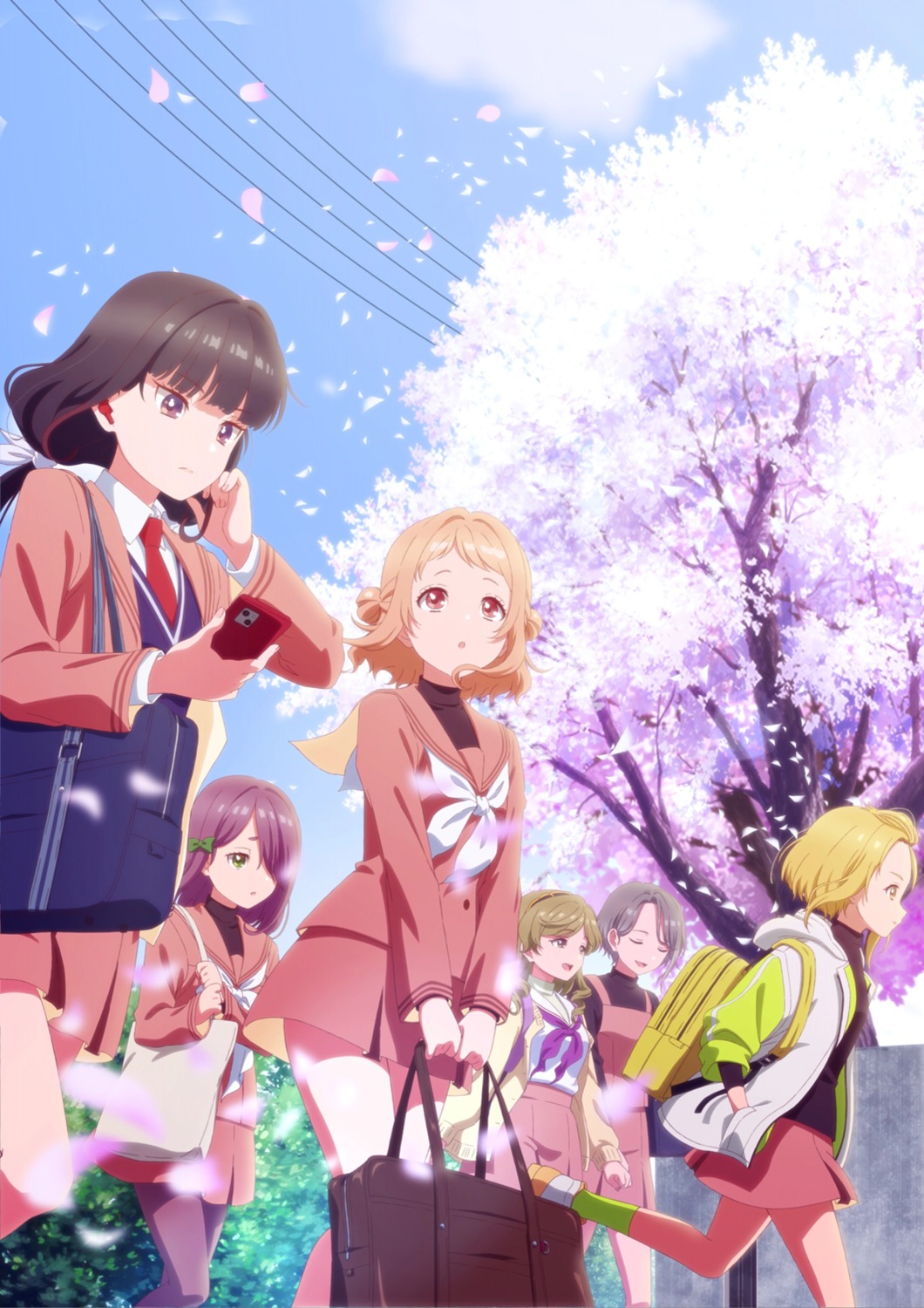 kojou_airi, komaki_uta, konoe_rei, kumai_yako, mayumori_musubu, miyazaki_uruu, pantyhose, seifuku