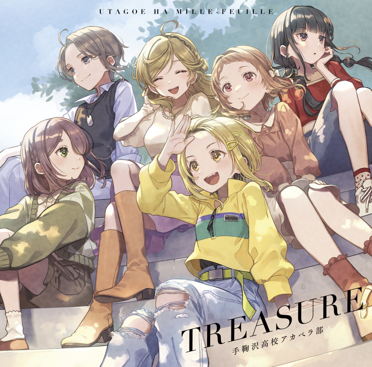 disc_cover, kojou_airi, komaki_uta, konoe_rei, kumai_yako, mayumori_musubu, miyazaki_uruu, sweater