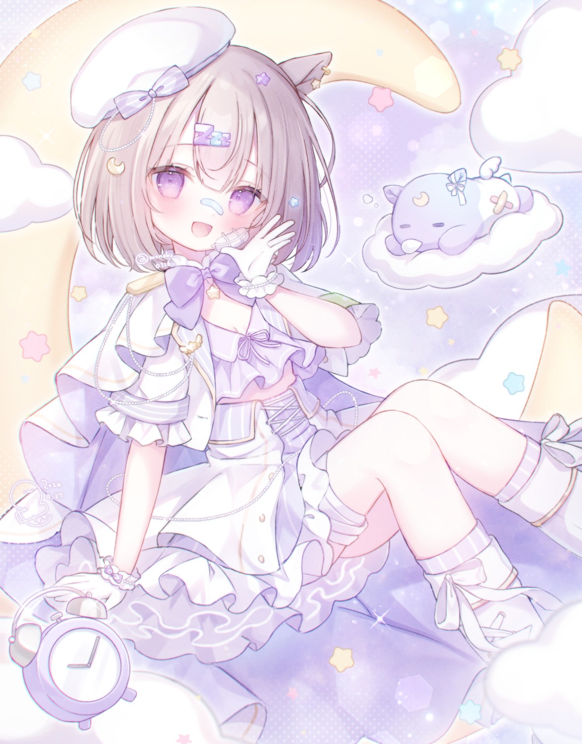 animal_ears, bandages, bandaid, omochi_monaka, pictoria, yumemi_yurame