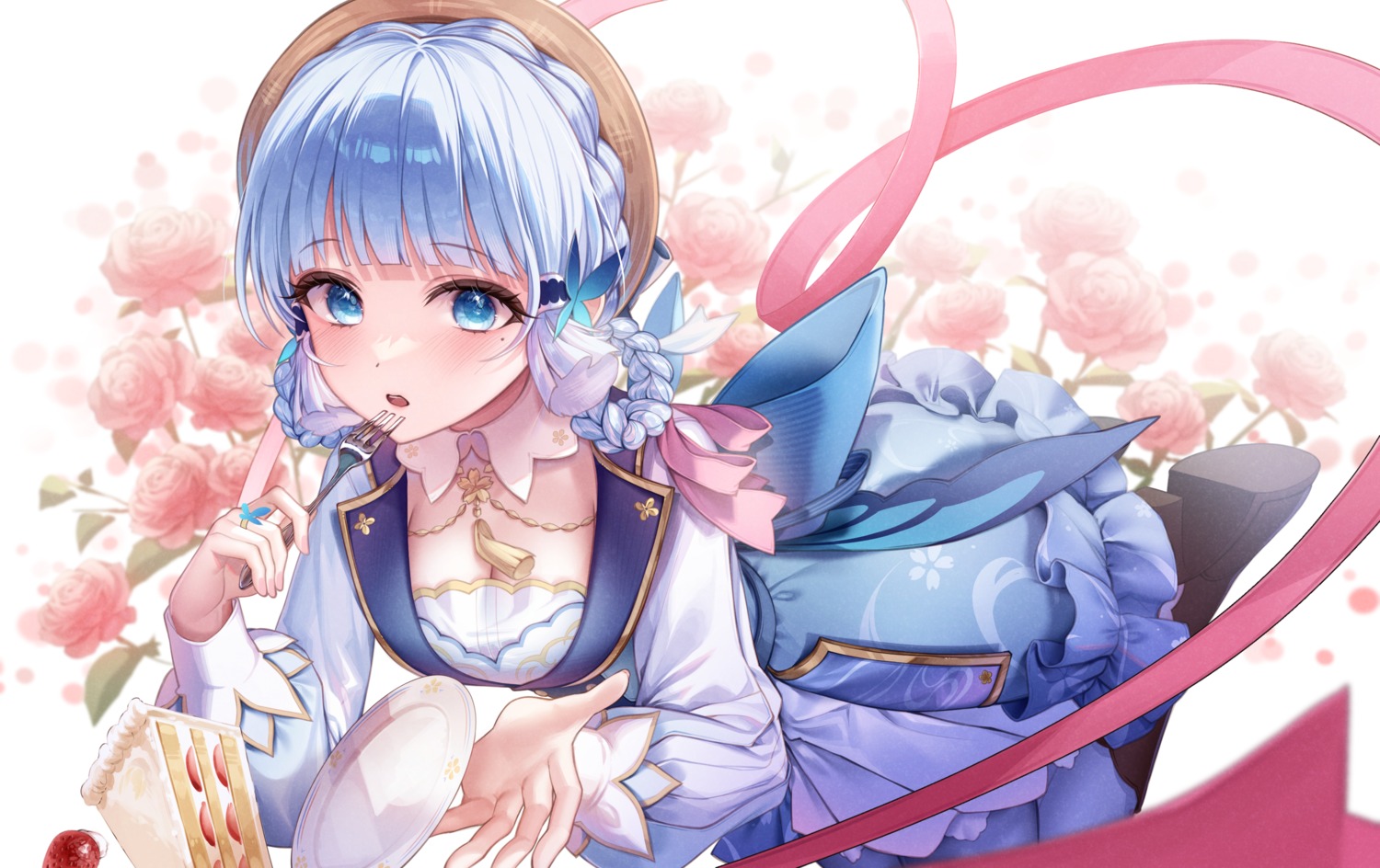 daji, dress, genshin_impact, heels, kamisato_ayaka