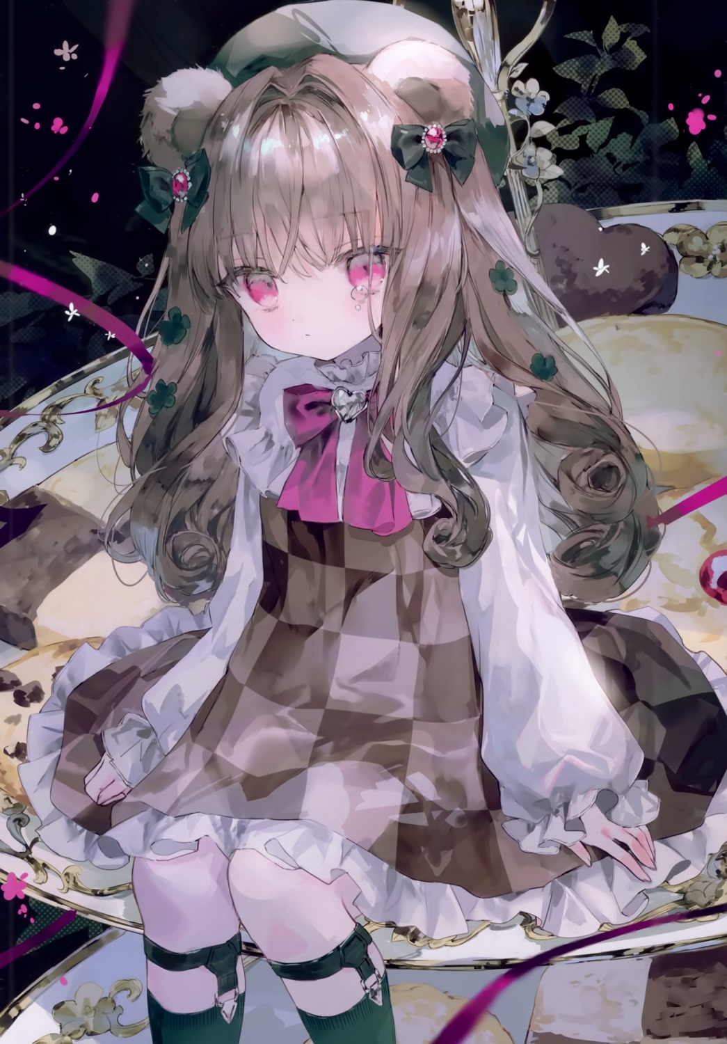 animal_ears, dress, meroremo, onineko