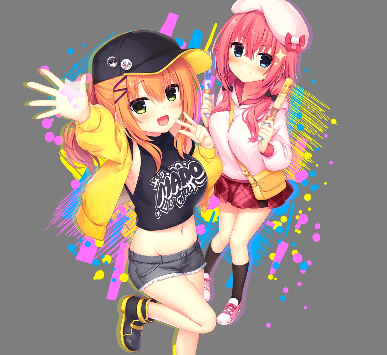 hamidashi_creative, madosoft, ryuukan_ameri, tokiwa_kano, transparent_png, utsunomiya_tsumire