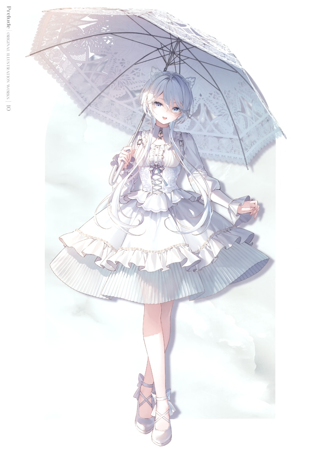 alicesyndrome*, animal_ears, dress, fiona_cassandra, howling_blaze, nekomimi, see_through, toosaka_asagi