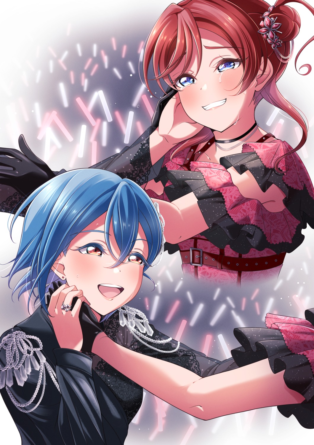 love_live!_(series), love_live!_superstar!!, nico_ron_nico, see_through, uniform, wakana_shiki, yoneme_mei, yuri