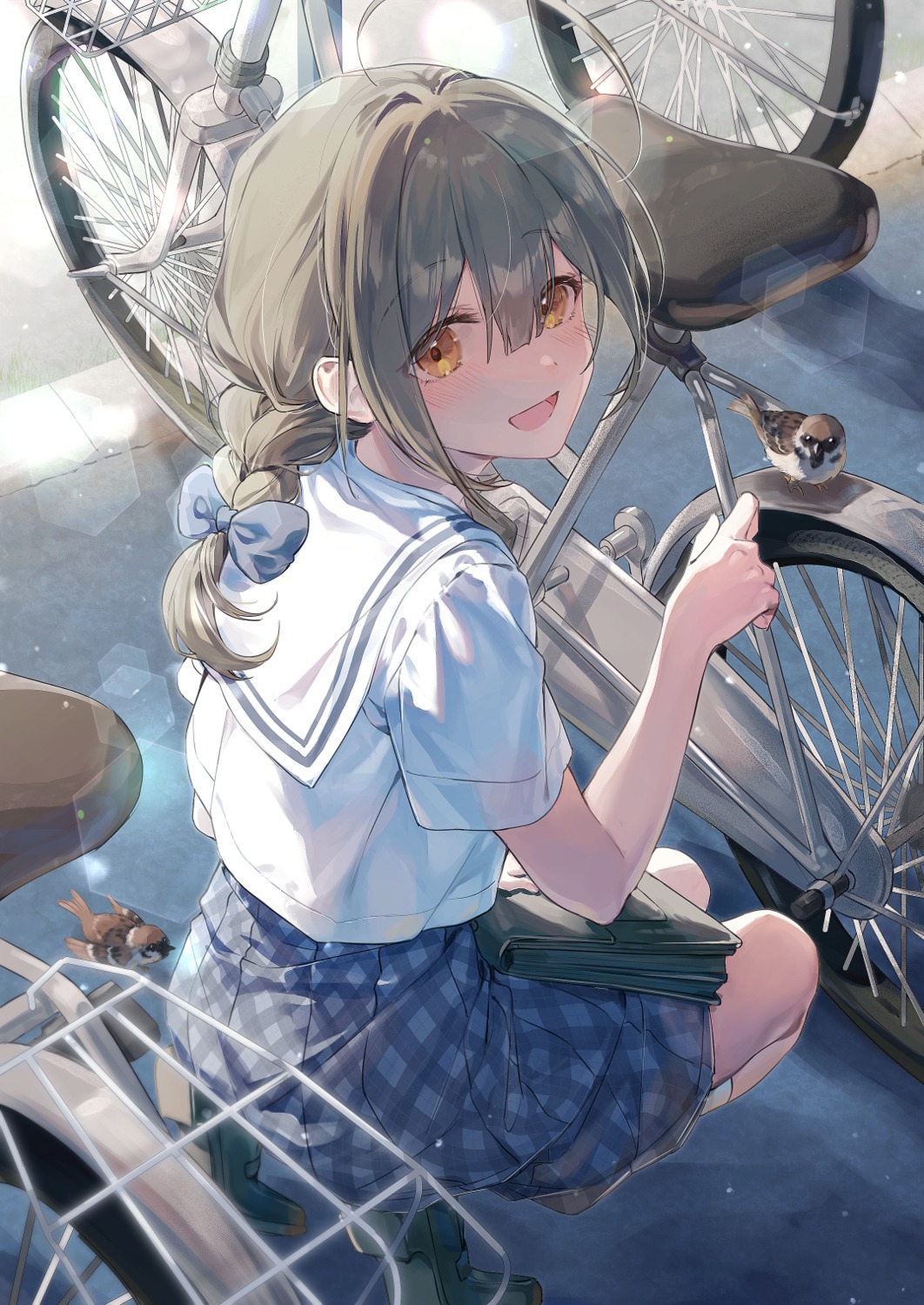 kuwayama_chiyuki, rain_(regen), see_through, seifuku, the_idolm@ster, the_idolm@ster_shiny_colors