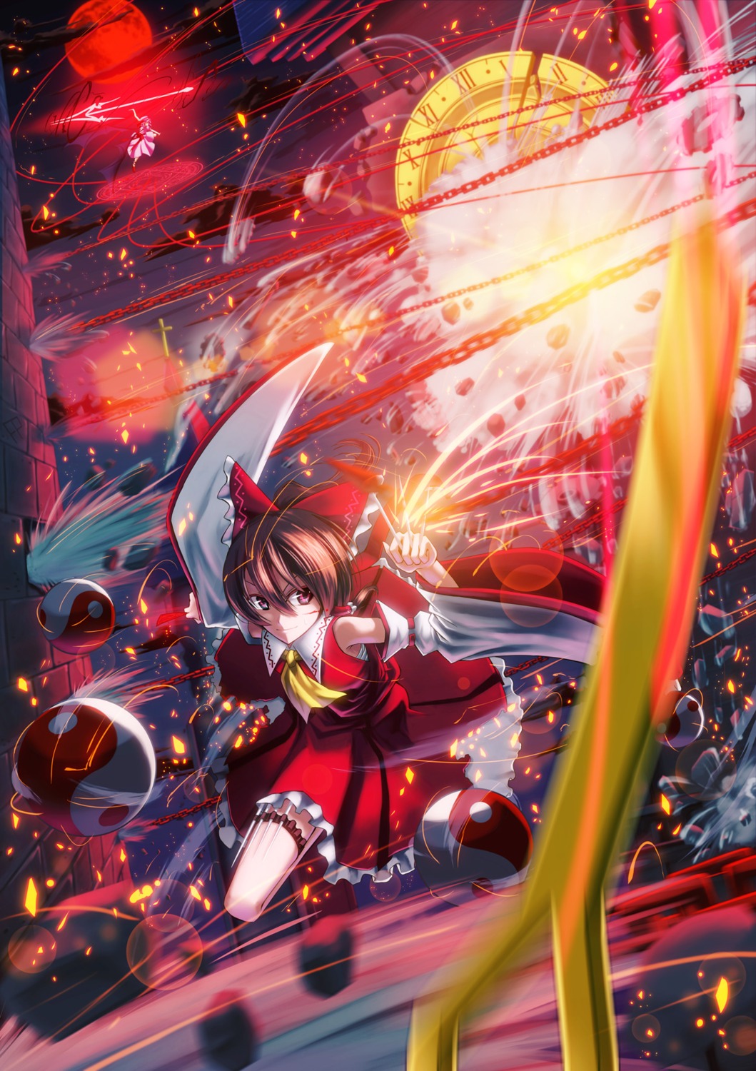 din, hakurei_reimu, remilia_scarlet, touhou