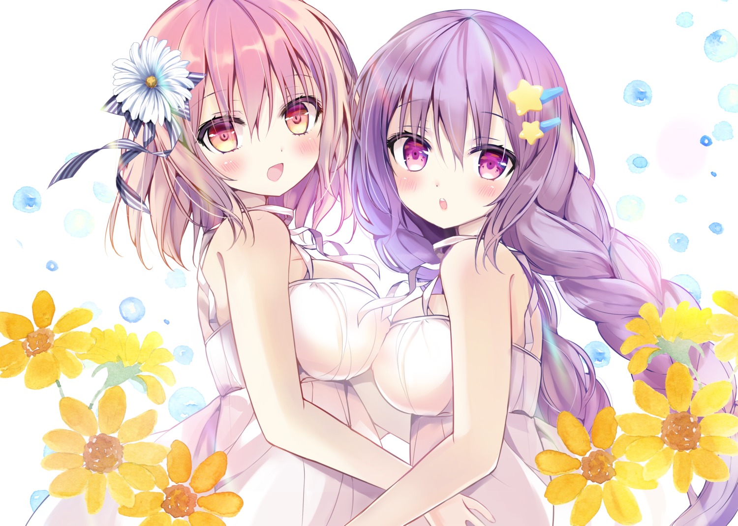 dress, shiwasu_horio, summer_dress, symmetrical_docking