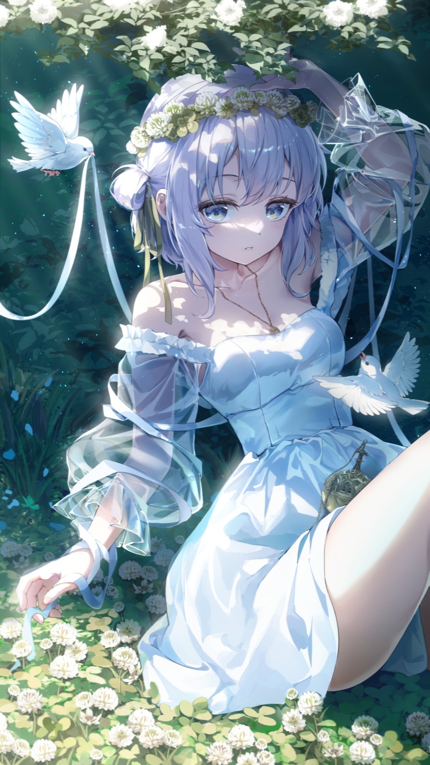 0v0_(l_seohui), dress, no_bra, see_through