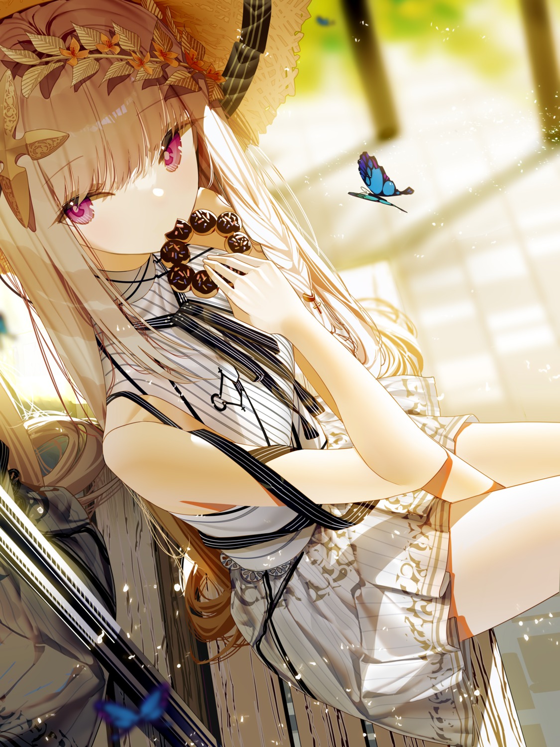 atha_(leejuiping), dress, no_bra, summer_dress