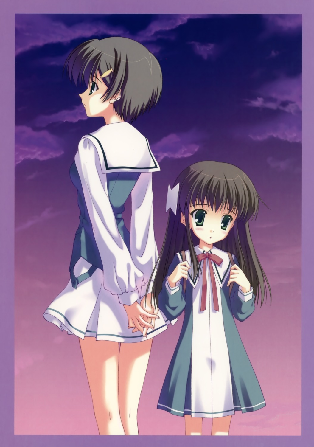 ishizuki_koyori, ishizuki_mana, nanao_naru, seifuku, sola