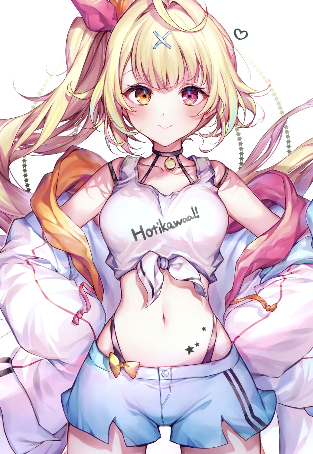 heterochromia, hoshikawa_sara, komeshiro_kasu, nijisanji, pantsu, tattoo, yobi_gakka