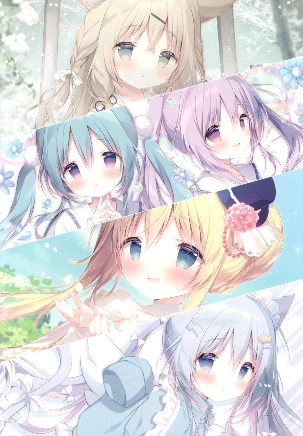 animal_ears, gym_uniform, harukaze_fuwari, heterochromia, jewelry_hearts_academia_-we_will_wing_wonder_world-, kitsune, konoha_(shiratama), kozakura_hirari