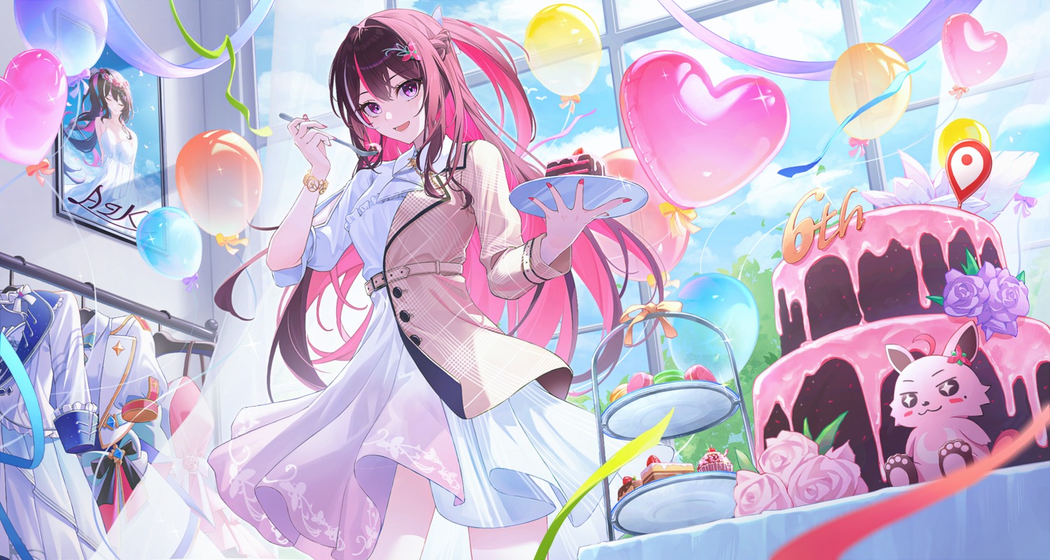 azki_(hololive), hololive, star-ring, uniform