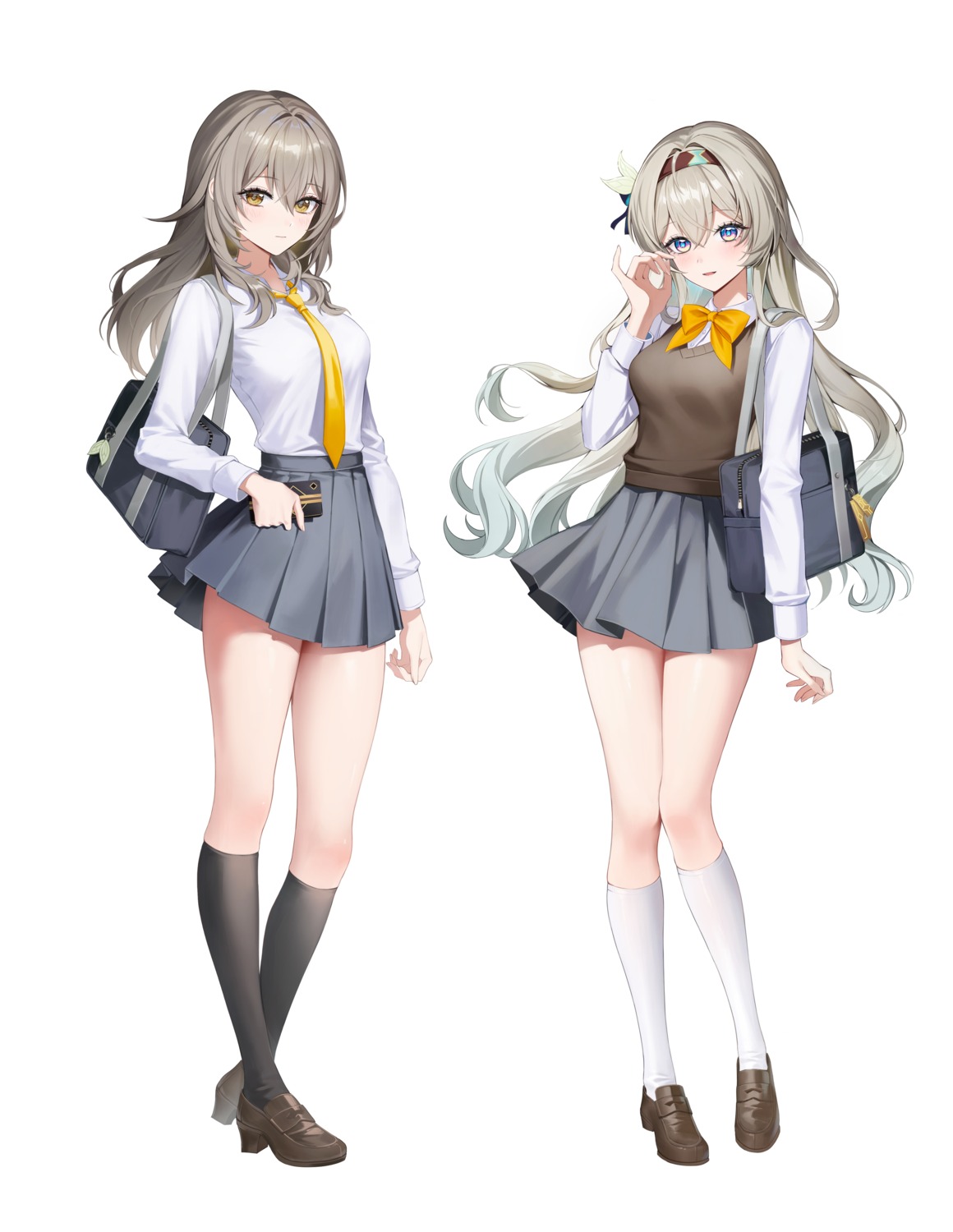 firefly, honkai:_star_rail, seifuku, soha_(416_soha), stelle, sweater