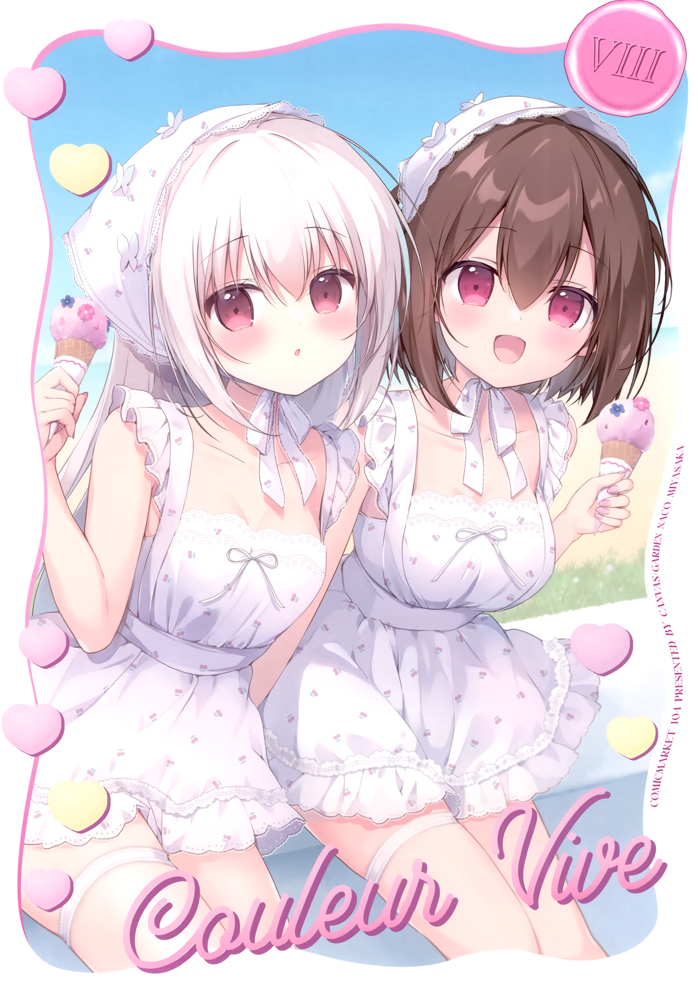 canvas+garden, dress, garter, inae_koron, miyasaka_naco, neru_(canvas+garden)