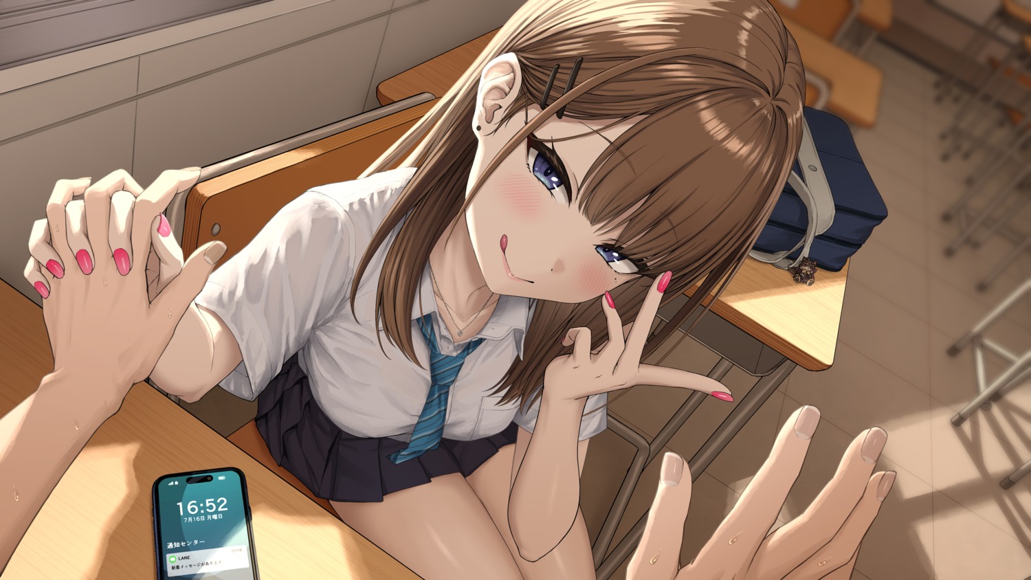 aoi_chizuru, seifuku, wallpaper