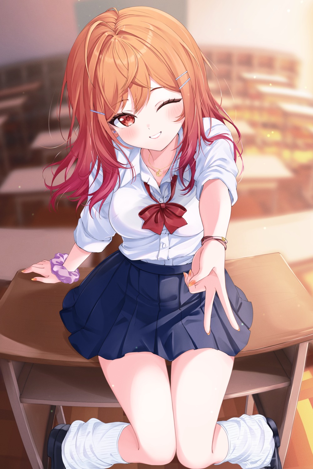 4kimizuki, hololive, hololive_dev_is, ichijou_ririka, seifuku