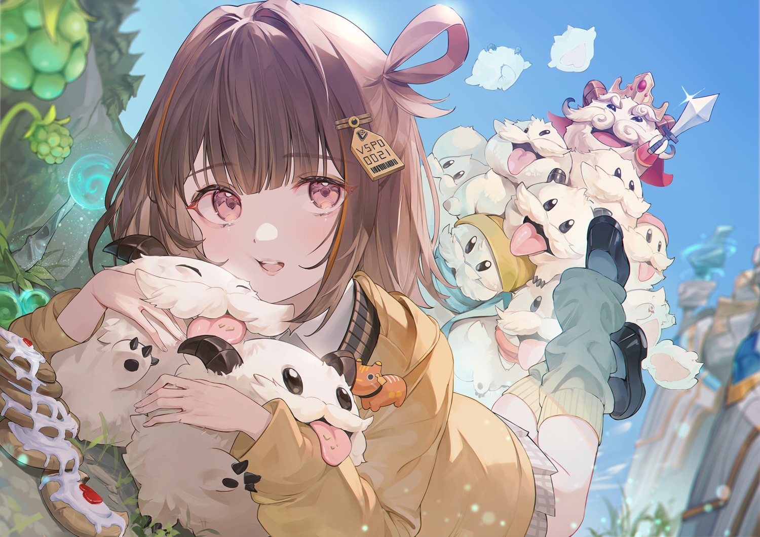 nakashima_(pluscolor), seifuku, sendo_yuuhi, sweater, vspo!
