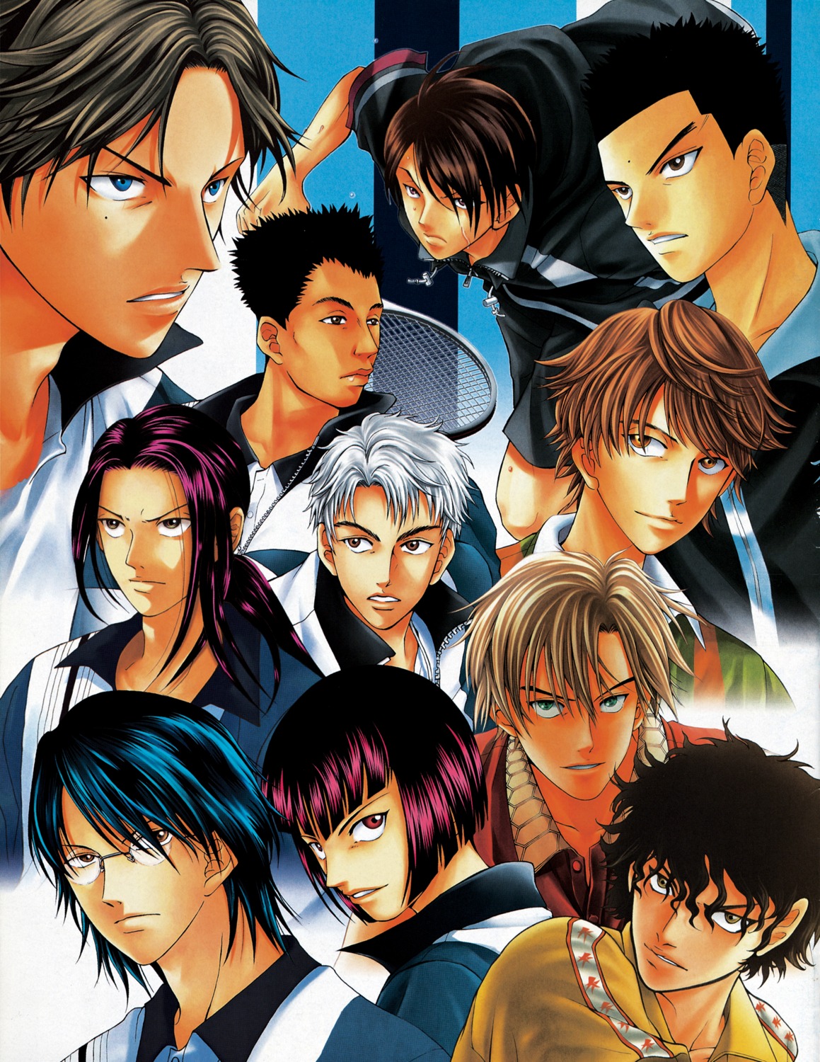 atobe_keigo, echizen_ryoma, kamio_akira, male, megane, munehiro_kabaji, tagme, tennis_no_ouji-sama