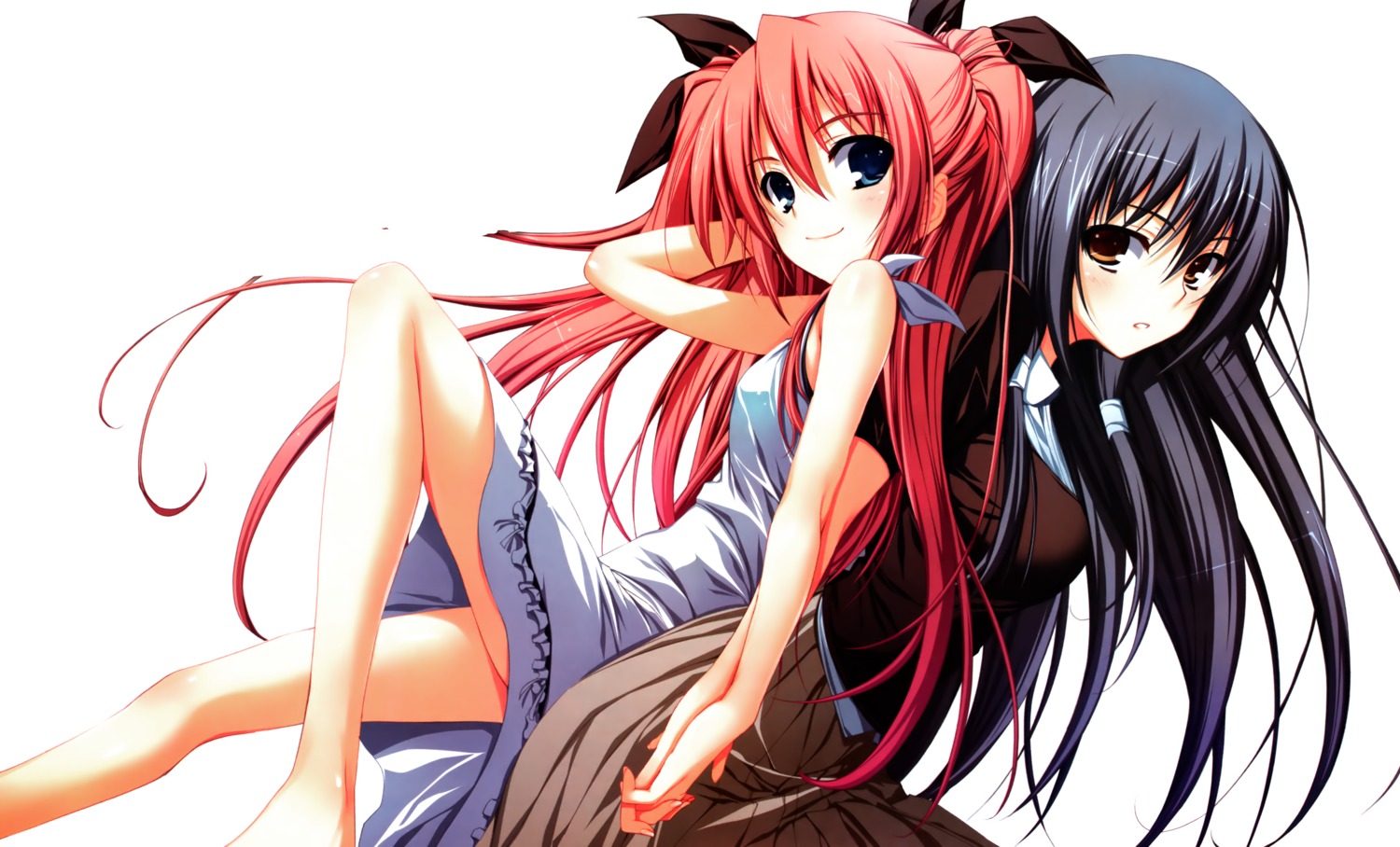 akatsuki_no_goei, color_issue, dress, nanjou_kaoru, nikaidou_reika, tomose_shunsaku