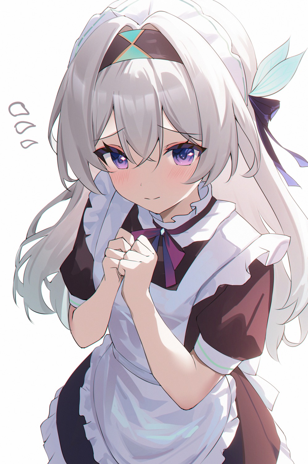 firefly, honkai:_star_rail, maid, usagi_(786113654)