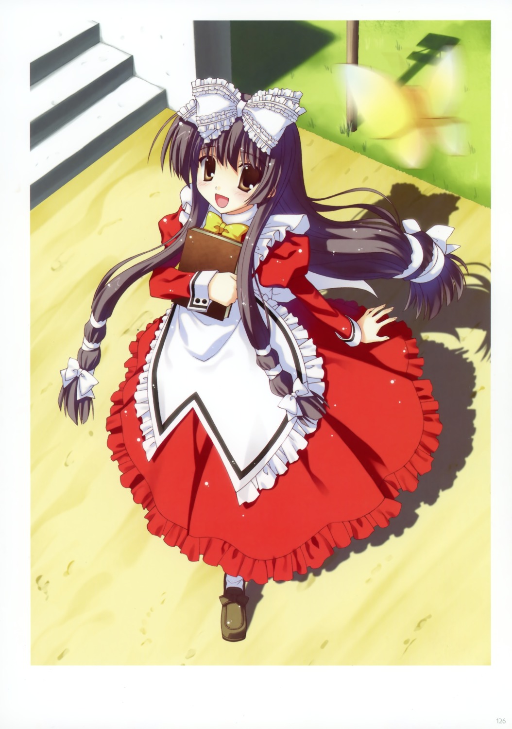 dress, kokoro_(kokoro_toshokan), kokoro_toshokan, lolita_fashion, maid, nanao_naru