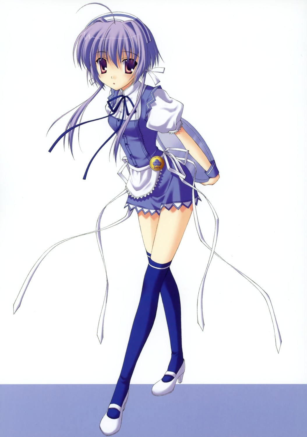 berry's, nanao_naru, satou_natsuki, thighhighs, waitress