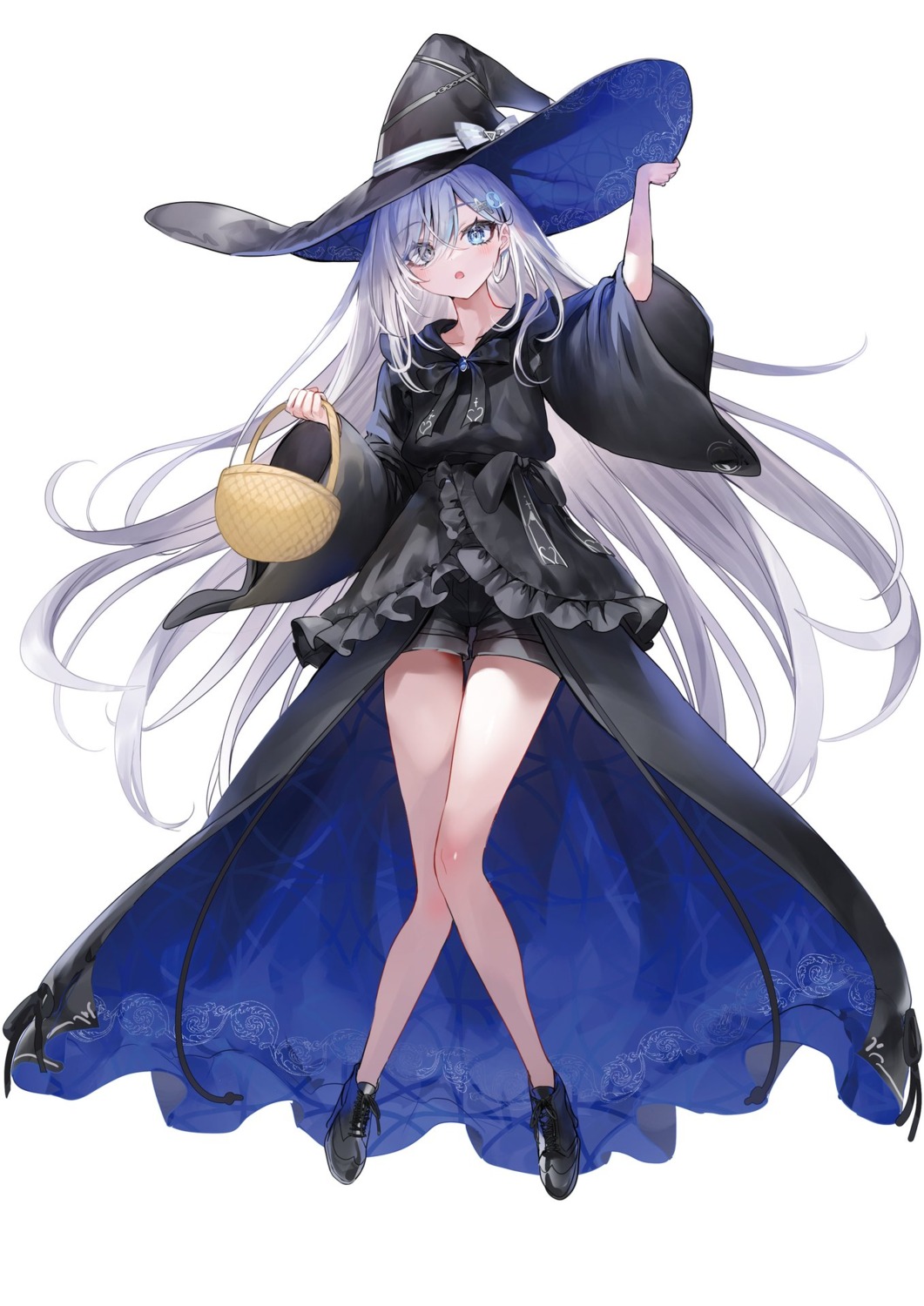 heels, heterochromia, nekometaru, shibou_yuugi_de_meshi_wo_kuu., sorimachi_yuuki, witch
