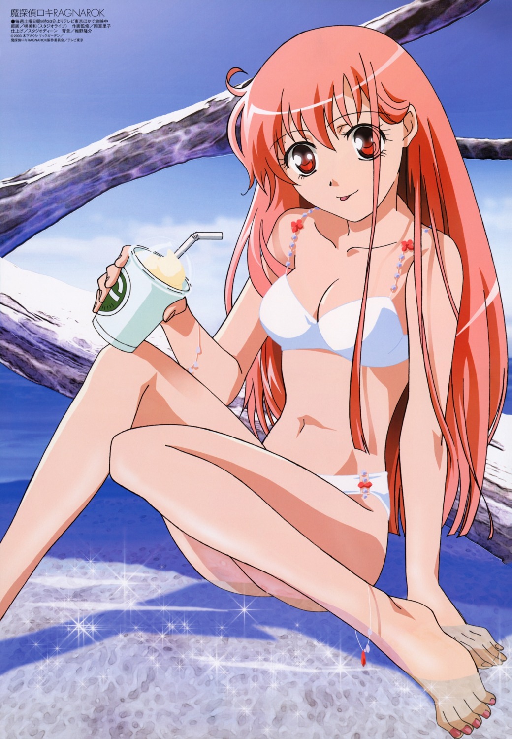 bikini, daidouji_mayura, mythical_detective_loki_ragnarok, sakai_miwa, swimsuits