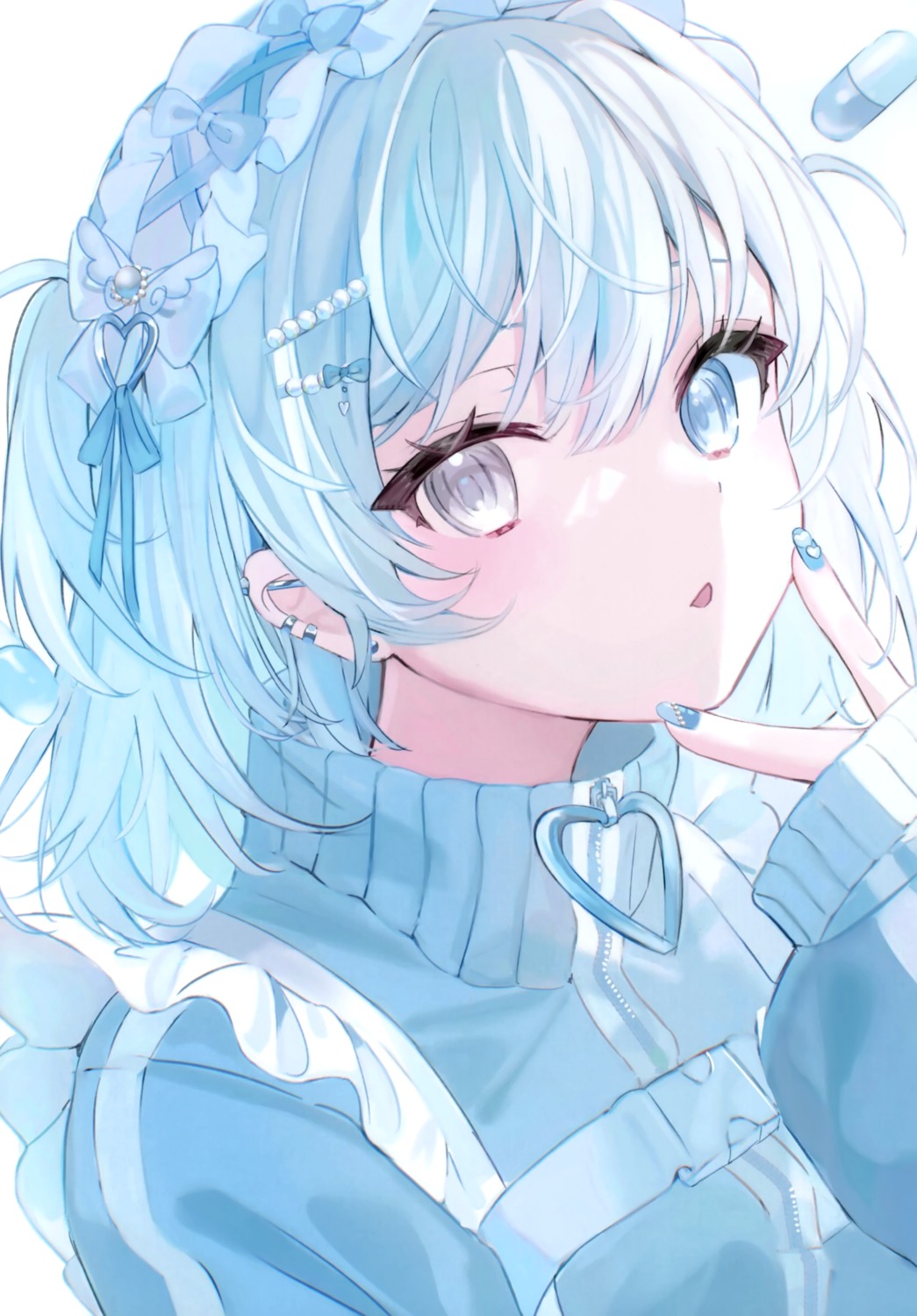 gym_uniform, haruhiruri, heterochromia, maid, torikago_step
