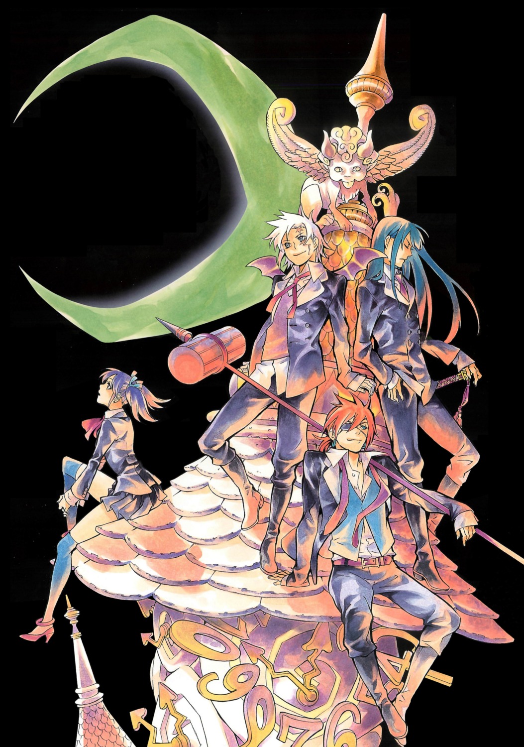 allen_walker, d.gray-man, hoshino_katsura, kanda_yu, lavi, lenalee_lee
