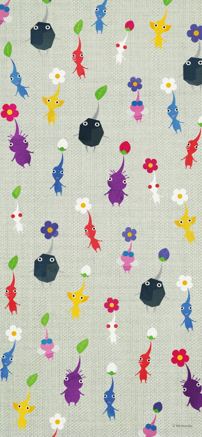 blue_pikmin, nintendo, pikmin, purple_pikmin, red_pikmin, rock_pikmin, white_pikmin, winged_pikmin