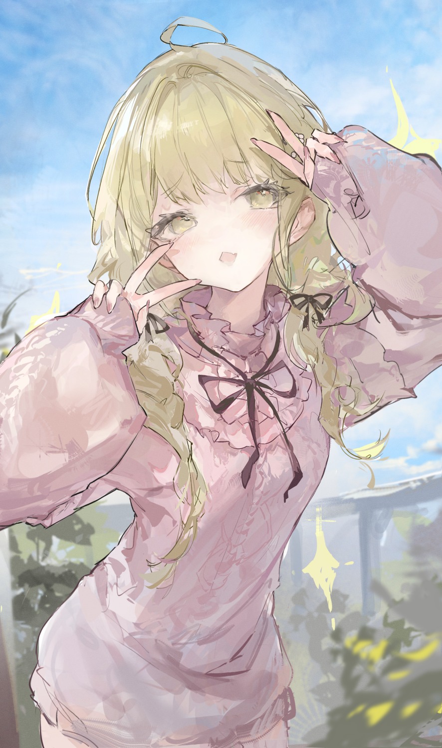 fujita_kotone, gakuen_idolm@ster, sketch, the_idolm@ster, zombie_ke